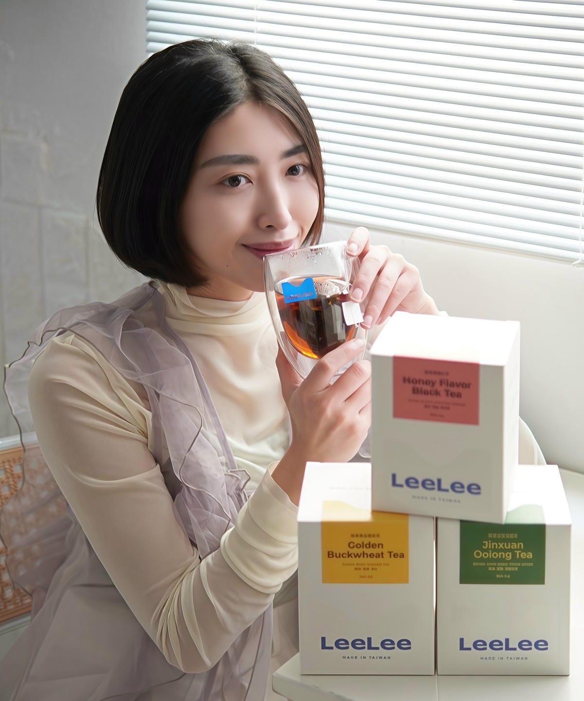 【LeeLee 瀝瀝】三角茶包精品茶禮盒分享，六代傳承近180年技藝，每一口都能感受台灣的精選好茶