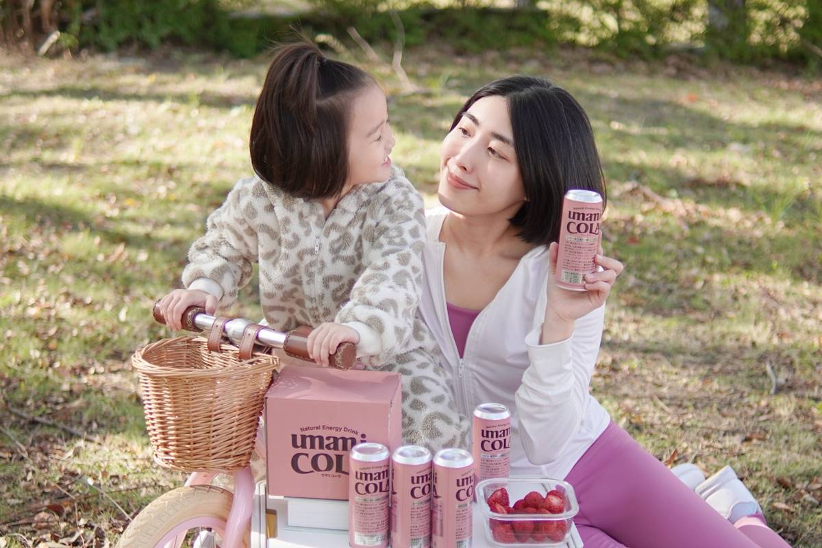 【UMAMI COLA 粉紅可樂】粉嫩系氣泡飲的新時代，日系風味，野餐飲品推薦，你值得擁有！