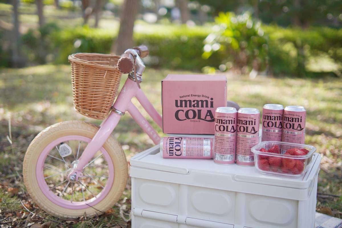 【UMAMI COLA 粉紅可樂】粉嫩系氣泡飲的新時代，日系風味，野餐飲品推薦，你值得擁有！