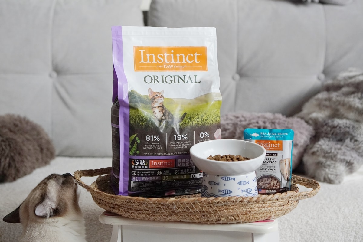【美國原點 Instinct】幼貓飼料推薦，美國飼料領導品牌，讓貓咪一暝大一吋的秘密！