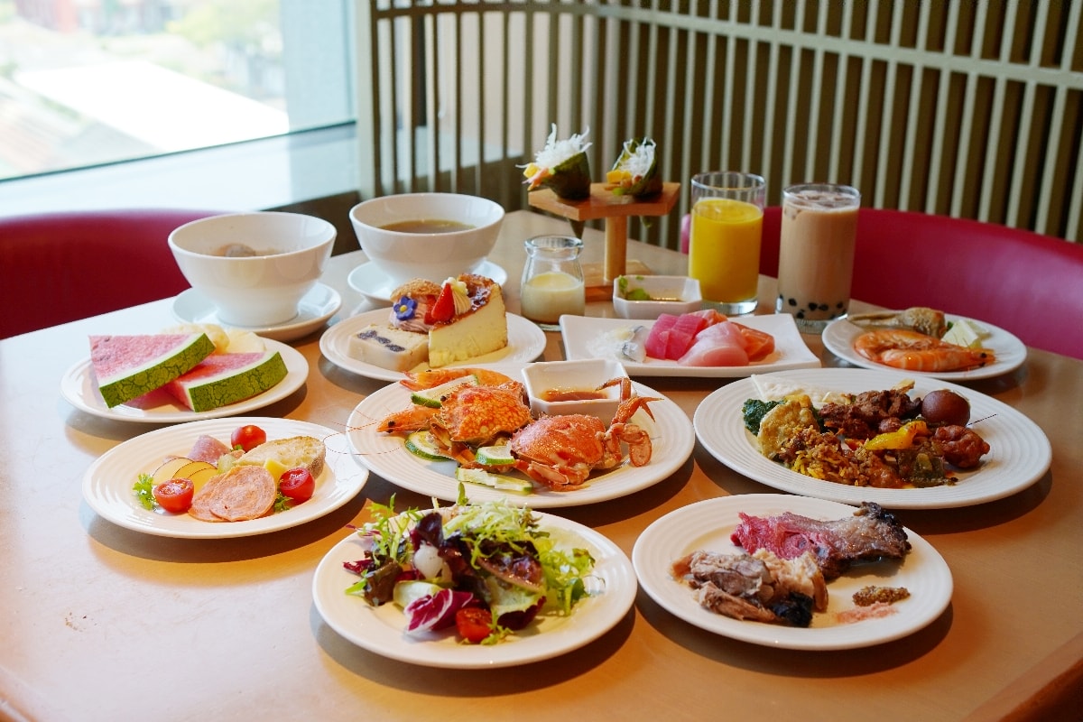 【台南遠東香格里拉】五星主廚加持，遠東Café自助餐廳，聚餐首選吃到幸福滿溢！