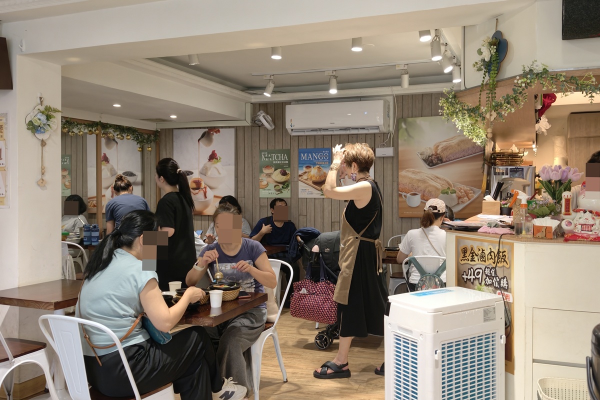 【萬芳醫院美食】饗食雪屋，夏日必吃浮誇系特色冰酥！三色視覺系絲絲入口、限定芒果、濃郁布蕾